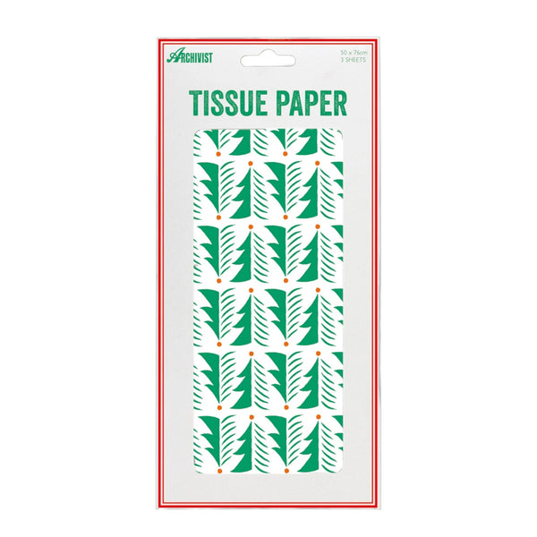 Christmas Tissue Paper Conifer