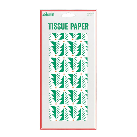 Christmas Tissue Paper Conifer