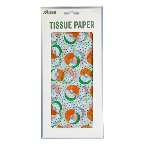 Tissue Paper Apple Picking