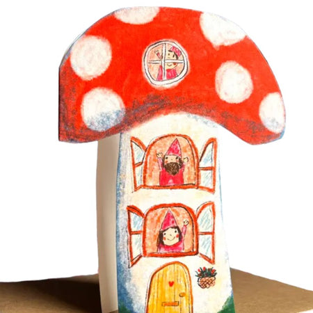 New Home Card Toadstool Dream Home