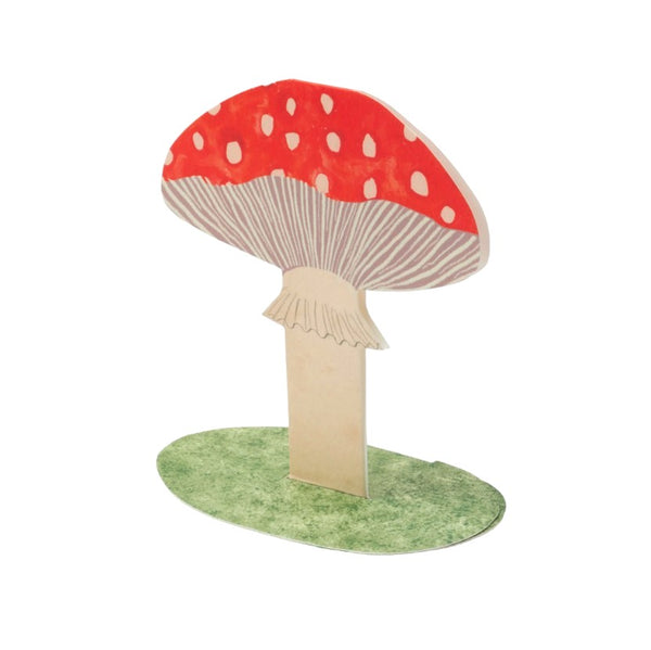 Card Stand Up Toadstool