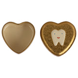 Tooth Tin Gold Small