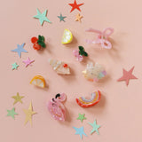 Claw Clip Rainbow Unicorn