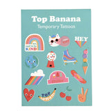 Tattoos Temporary Set Of Two Top Banana