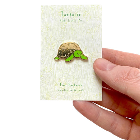 Tortoise Enamel Pin