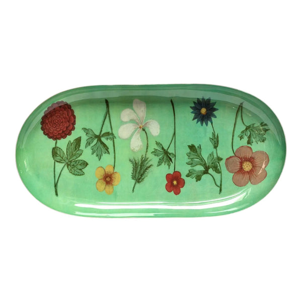 Enamel Tray Festival Of Flowers