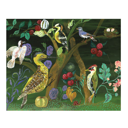 Tree Of Birds Jigsaw Puzzle Nathalie Lete