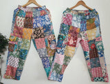 Trousers With Side Pockets Patchwork