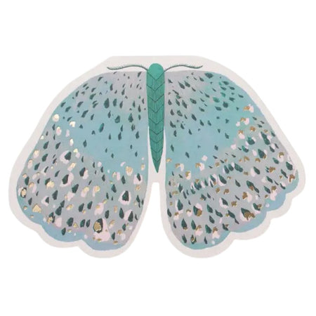Card Turquoise Moth