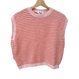 Alma Wool Vest Peach Pink
