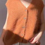 Erika Mohair Vest Hazel