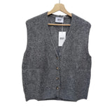 Mohair Vest Dark Grey