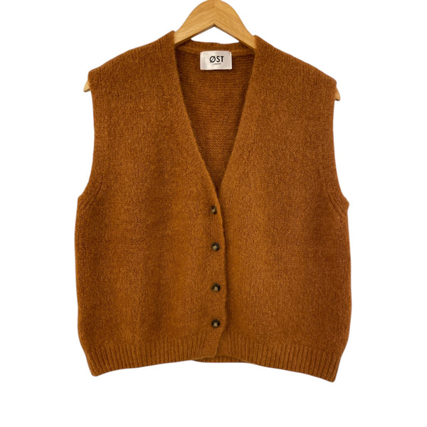 Erika Mohair Vest Hazel