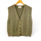 Erika Kid Mohair Vest Leaf