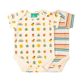 Baby Body Set Of 2 Vintage Rainbows