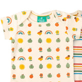 Baby Body Set Of 2 Vintage Rainbows