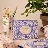 Wedding Card Happily Ever After Lace