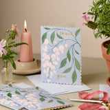 Thank You Card Wisteria