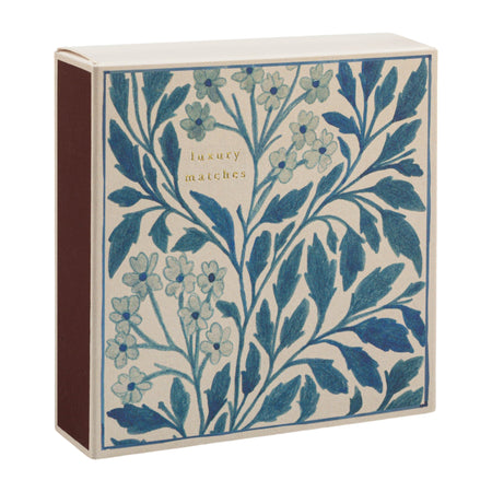 Matches Boxed Blue Floral Wanderlust Paper Co