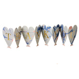 Concertina Card Hearts Thank You