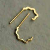 Hoop Gold Earrings Tiny