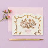 Wedding Card On Your Wedding Blooms