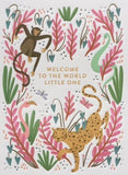 New Baby Card Welcome To The World