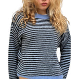 Nanna Striped Jumper Blue