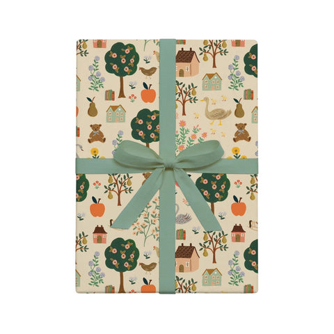 Wrapping Paper Sheet Storybook