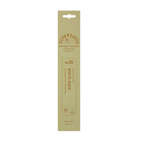 White Sage Bamboo Incense
