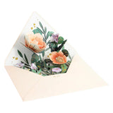 Card 3D Floral Wildflower Pop Out