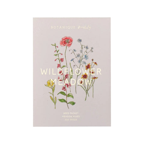 Seed Packet Bee Friendly Wildflower Meadow