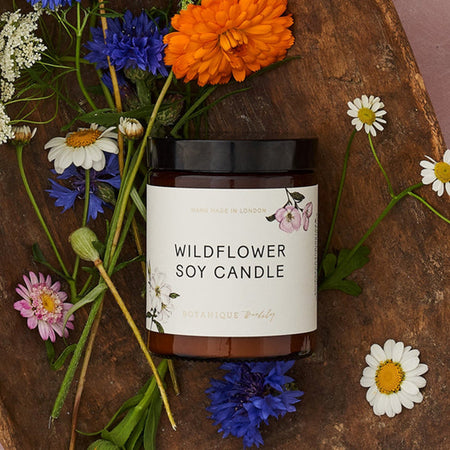 Candle Hand Poured Soy Wildflower