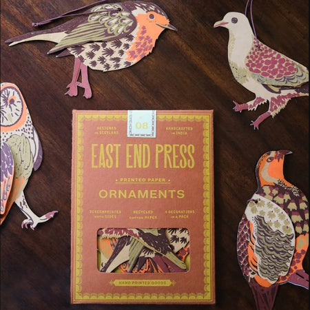 Winter Bird Ornaments