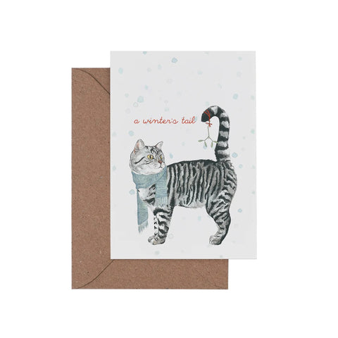 Christmas Card Winters Tail