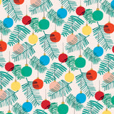 Christmas Wrapping Paper Sheet Baubles