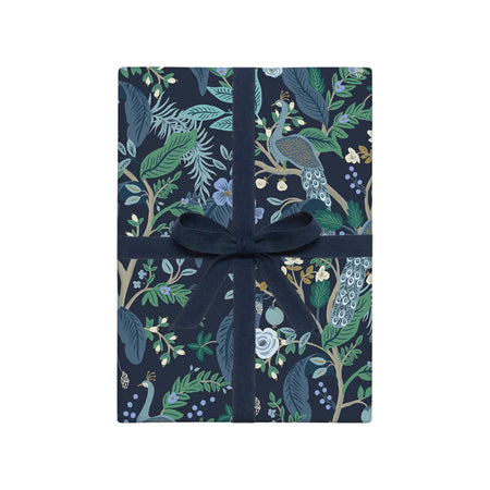 Wrapping Paper Set Of 3 Sheets peacock