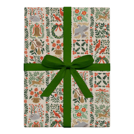 Wrapping Paper Set Of 3 Sheets Christmastide