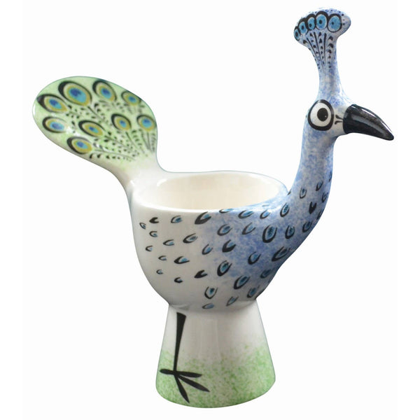 Peacock Ceramic Egg Cup