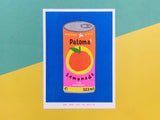 Print Risograph Paloma Lemonade