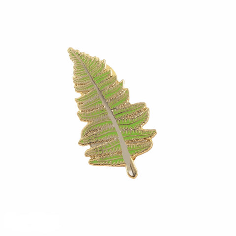 Fern Enamel Pin