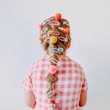 Hair Clips Set Of 4 Retro Pastel