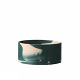 Bowl Handcast Jesmonite Dish Slate Green And Pink Plaster