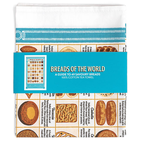 Tea Towel Cotton Breads of the World
