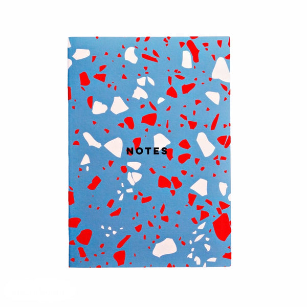 Notebook Blue Terrazzo