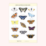 Stickers Set Butterfly's