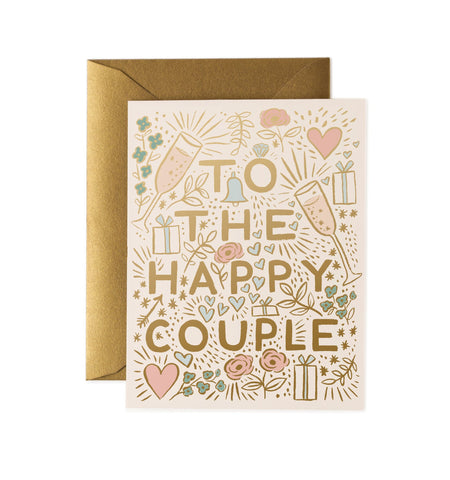 Wedding Card To The Happy Couple