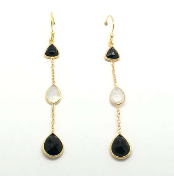 Earrings Abhika Hook Gemstone Earrings