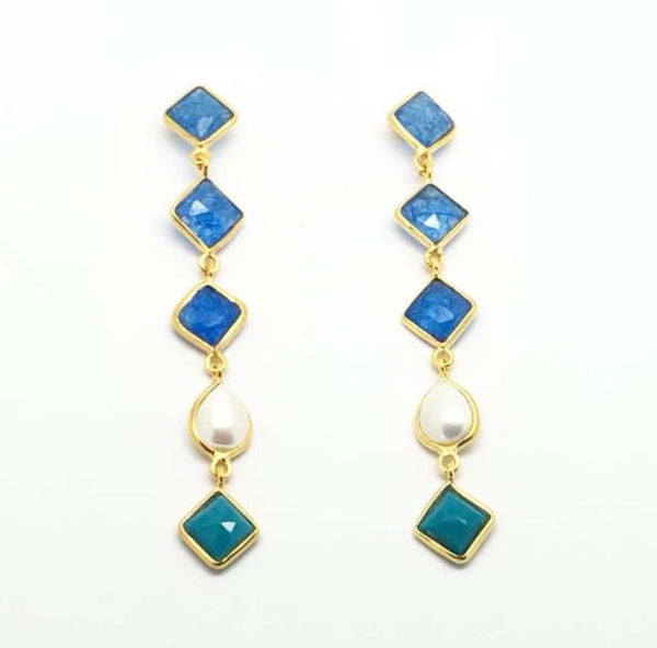 Earrings Aalia Cocktail Gemstone Earrings