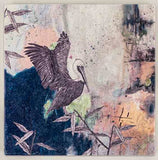 Placemat Limestone Brown Pelican